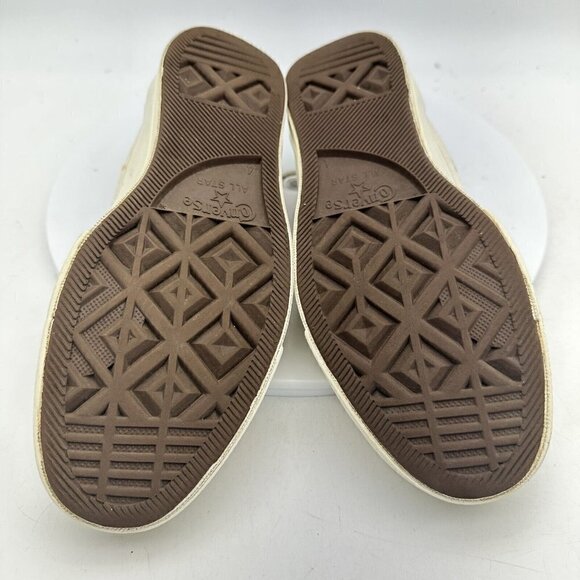 Converse Comme Des Garcons Hidden Heart White Canvas women Sneaker Shoes Size 6 - Picture 9 of 13